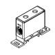 Розподільний блок ETI 001102420 EDBS-50B/N (150А 16-70мм²)