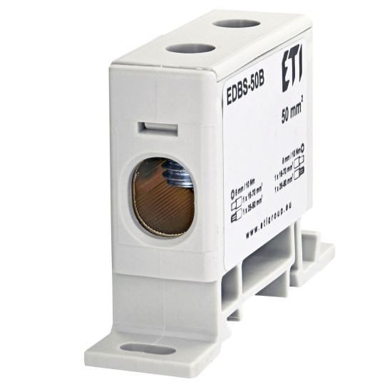 Розподільний блок ETI 001102405 EDBS-50B (150А 16-70мм²)
