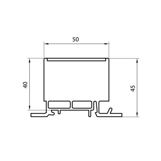 Розподільний блок ETI 001102405 EDBS-50B (150А 16-70мм²)