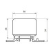 Розподільний блок ETI 001102427 EDBM-8/PE (192А 1x4-70; 2x4-35; 3x2.5-25)