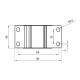 Розподільний блок ETI 001102427 EDBM-8/PE (192А 1x4-70; 2x4-35; 3x2.5-25)