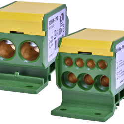 Розподільний блок ETI 001102424 EDBM-7/PE (192А 1x4-70; 3x2.5-25; 4x2.5-16)