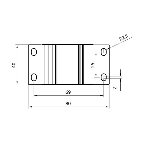 Розподільний блок ETI 001102422 EDBM-7 (192А 1x4-70; 3x2.5-25; 4x2.5-16)