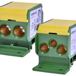 Розподільний блок ETI 001102417 EDBM-6/PE (192А 1x4-70; 2x4-50; 1x4-25)