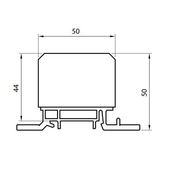Розподільний блок ETI 001102413 EDBM-2/PE (160А 1x4-70; 2x4-35; 3x2.5-25)