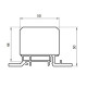 Розподільний блок ETI 001102413 EDBM-2/PE (160А 1x4-70; 2x4-35; 3x2.5-25)