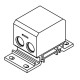 Розподільний блок ETI 001102411 EDBM-1/PE (160А 1x4-50; 3x2.5-25; 4x2.5-16)