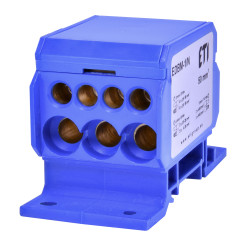 Розподільний блок ETI 001102410 EDBM-1/N (160А 1x4-50; 3x2.5-25; 4x2.5-16)