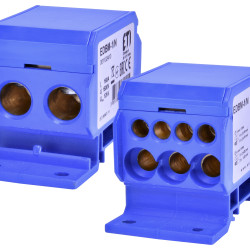Розподільний блок ETI 001102410 EDBM-1/N (160А 1x4-50; 3x2.5-25; 4x2.5-16)