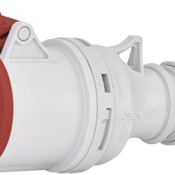 Кабельний силовий роз'єм ETI 004482001 ES-1643 IP44 (16A 400V 3P+PE)