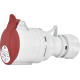 Кабельний силовий роз'єм ETI 004482005 ES-3253 IP44 (32A 400V 3P+N+PE)