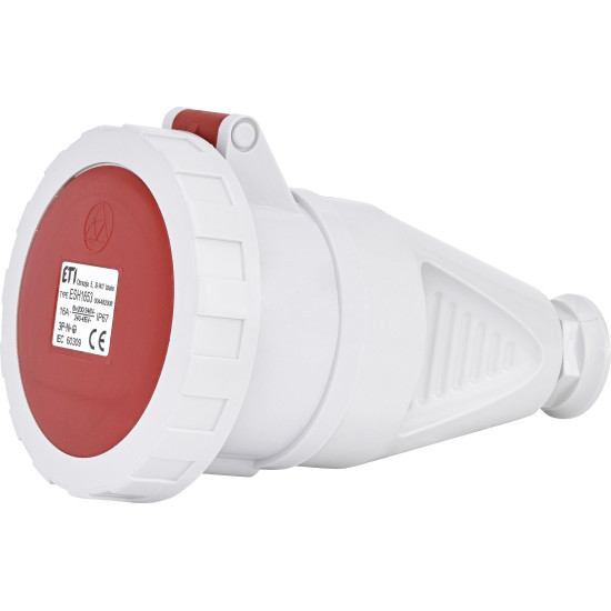 Кабельний силовий роз'єм ETI 004482008 ESH-1653 IP67 (16A 400V 3P+N+PE)
