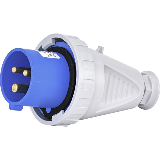 Кабельна силова вилка ETI 004482024 EVH-1632 IP67 (16A 230V 2P+PE)