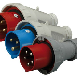 Кабельна силова вилка ETI 004482025 EVH-1643 IP67 (16A 400V 3P+PE)