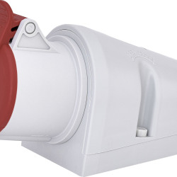 Настінний силовий роз'єм ETI 004482035 EZ-1643 IP44 (16A 400V 3P+PE)