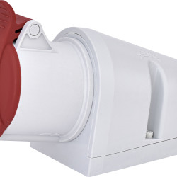 Настінний силовий роз'єм ETI 004482038 EZ-3243 IP44 (32A 400V 3P+PE)