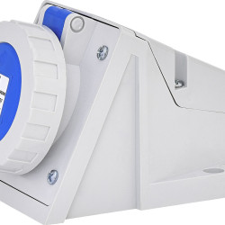 Настінний силовий роз'єм ETI 004482040 EZH-1632 IP67 (16A 230V 2P+PE)