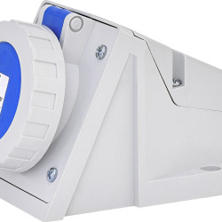 Настінний силовий роз'єм ETI 004482043 EZH-3232 IP67 (32A 230V 2P+PE)