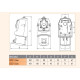 Комбінований силовий роз'єм ETI 004482050 EZCZ-S-1643 IP44 (16A 400V/230V 3P+PE/EE 16S Schuko)