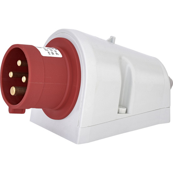 Настінна силова вилка ETI 004482062 EP-3243 IP44 (32A 400V 3P+PE)