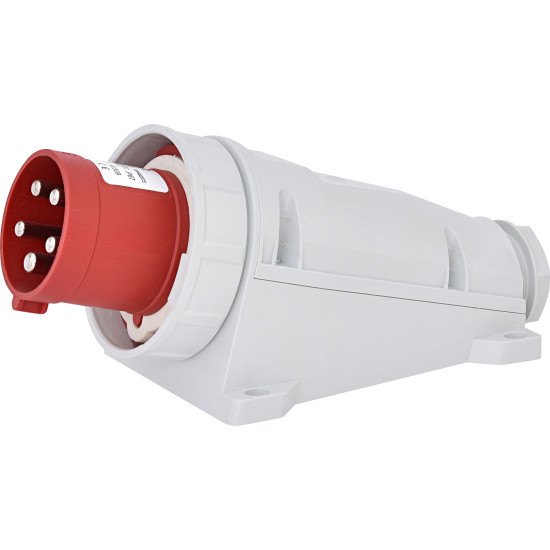 Настінна силова вилка ETI 004482071 EPH-3253 IP67 (32A 400V 3P+N+PE)