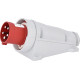 Настінна силова вилка ETI 004482071 EPH-3253 IP67 (32A 400V 3P+N+PE)