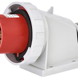 Настінна силова вилка ETI 004482072 EPH-6343 IP67 (63A 400V 3P+PE)
