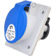 Вбудований силовий роз'єм ETI 004482076 EE-1632 IP54 (16A 230V 2P+PE)
