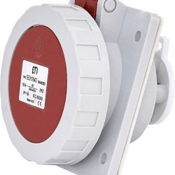 Вбудований силовий роз'єм ETI 004482083 EEH-1643 IP67 (16A 400V 3P+PE)