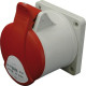 Вбудований силовий роз'єм ETI 004482095 EER-3253 IP54 (32A 400V 3P+N+PE)