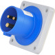 Вбудована силова вилка ETI 004482108 ERR-1632 IP44 (16A 230V 2P+PE)