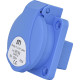 Вбудований силовий роз'єм ETI 004482124 EE-16S IP54 (16A 250V Schuko)