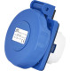 Вбудований силовий роз'єм ETI 004482126 EEH-16S IP67 (16A 250V Schuko)
