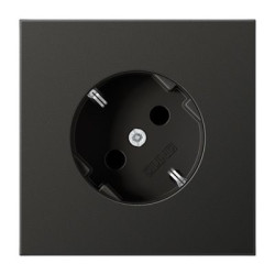 Розетка з накладкою Jung LS AL2520-45AN антрацит