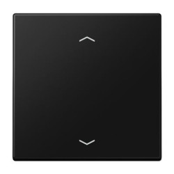 Кнопка вимикача Jung LS LS990PSWM зі стрілками чорний матовий