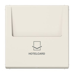 Накладка карткового вимикача Jung LS LS590CARD слонова кістка