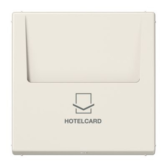 Накладка карткового вимикача Jung LS LS590CARD слонова кістка