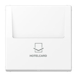 Накладка карткового вимикача Jung LS LS590CARDWWM білий
