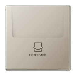 Накладка вимикача карткового Jung LS ES2990CARD сталь
