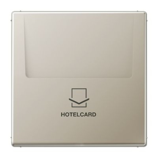 Накладка вимикача карткового Jung LS ES2990CARD сталь