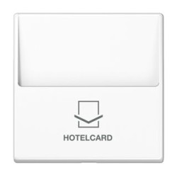 Накладка вимикача карткового Jung A A590CARDWW білий