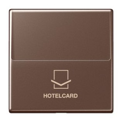 Накладка вимикача карткового Jung A A590CARDMO мокко