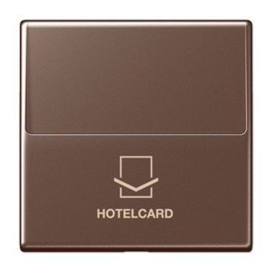 Накладка вимикача карткового Jung A A590CARDMO мокко
