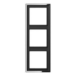 Рамка 3-постова Jung LS 990 GCR2983 хром
