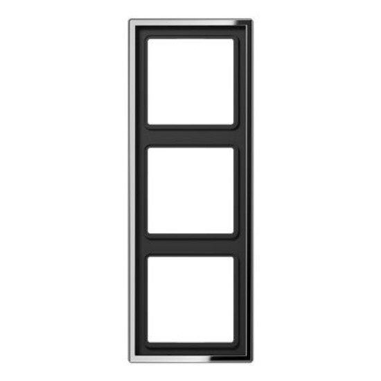 Рамка 3-постова Jung LS 990 GCR2983 хром