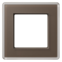 Рамка 1-постова Jung A Viva AV581GLMMO мокко