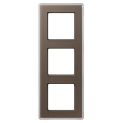 Рамка 3-постова Jung A Viva AV583GLMMO мокко