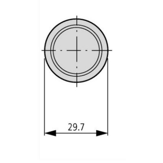 Головка кнопки Eaton Moeller M22-DY