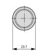 Головка кнопки Eaton Moeller M22-DL-R