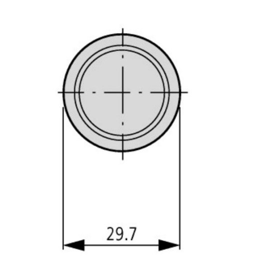 Головка кнопки Eaton Moeller M22-DL-Y